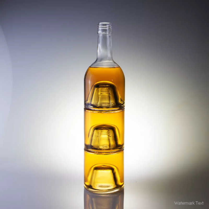 J96-750ml-1150g  rum bottles