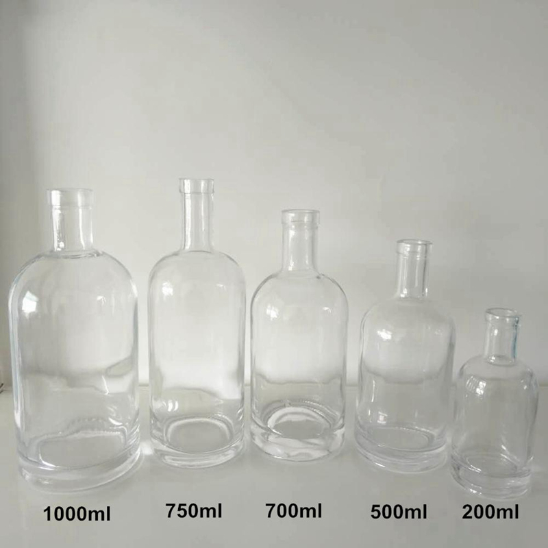 J107-200ml-1000ml Gin bottles