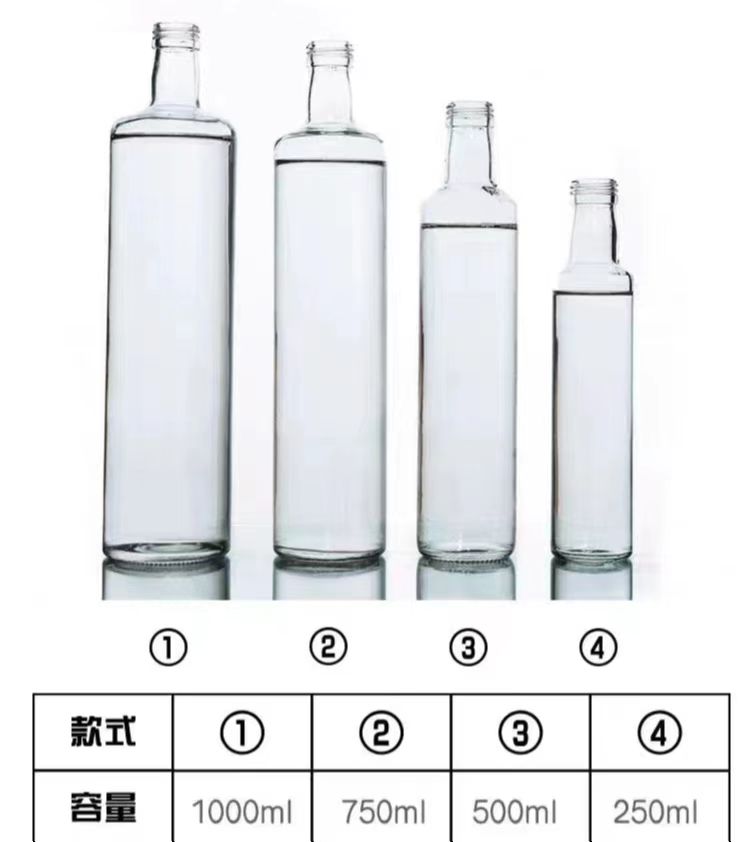 J300-250ml-1000ml  glass bottles